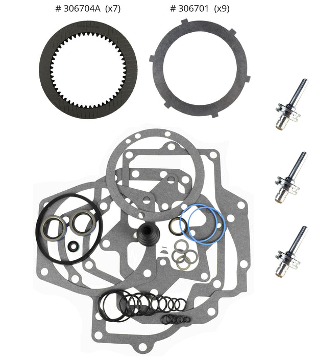 REBUILDING KIT PTO Heavy Duty with Seal Kit (Heg e Alto Products 306937AHD
