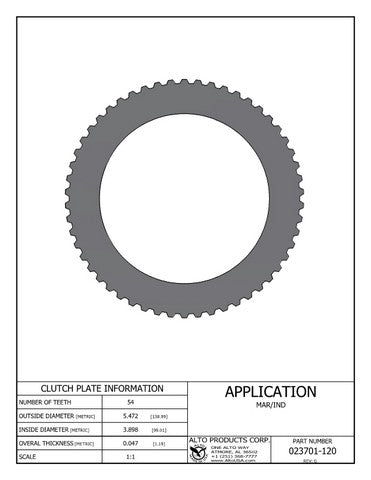 Steel Alto Products 023701-120