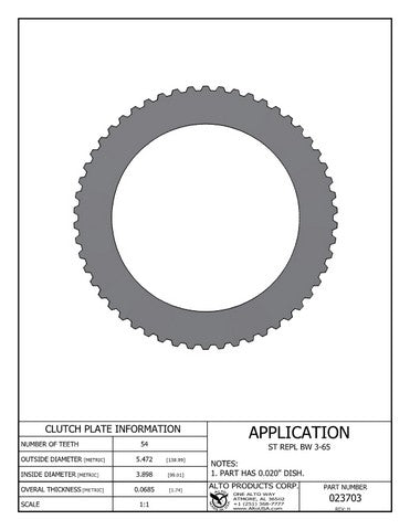 Steel Alto Products 023703