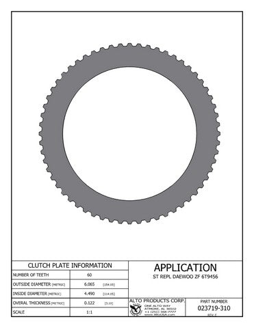 Steel Alto Products 023719-310