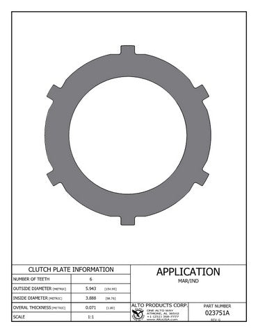 Steel Alto Products 023751A