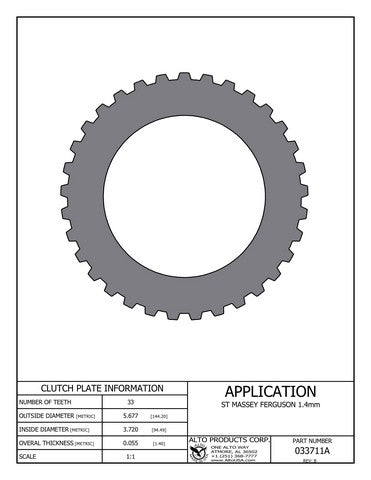 Steel Alto Products 033711A