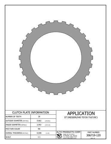 Steel Alto Products 306719-120