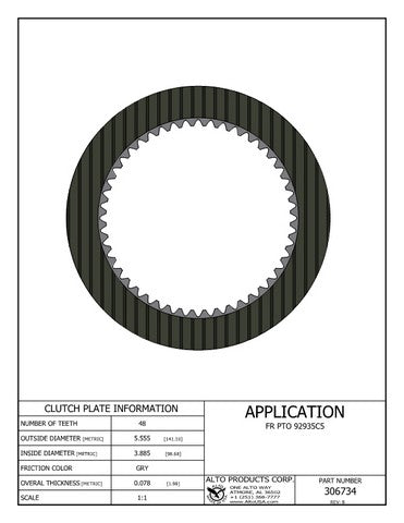 Friction Alto Products 306734