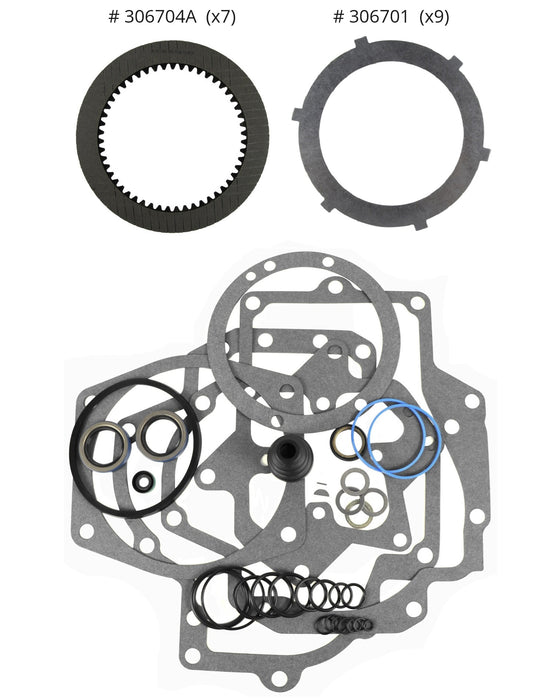 REBUILDING KIT PTO Heavy Duty with Seal Kit (No Pi Alto Products 306937AXHD