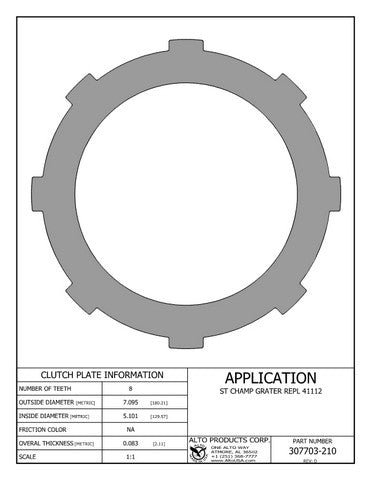 Steel Alto Products 307703-210