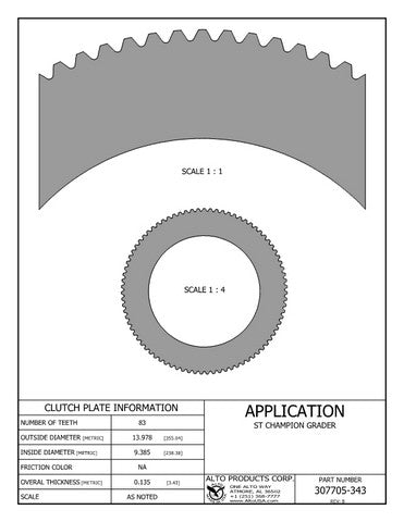 Steel Alto Products 307705-343