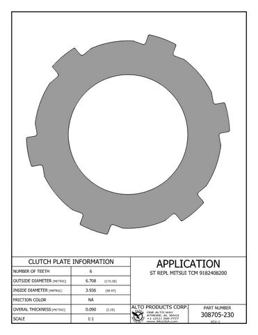Steel Alto Products 308705-230