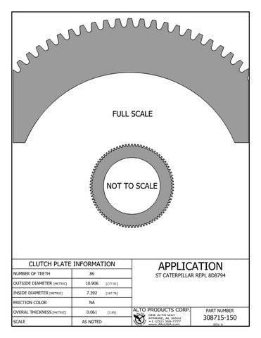 Steel Alto Products 308715-150