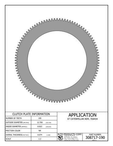 Steel Alto Products 308717-190