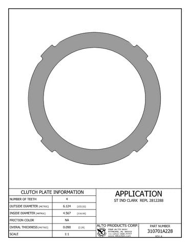 Steel Alto Products 310701A228