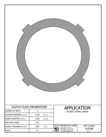 Steel Alto Products 310701