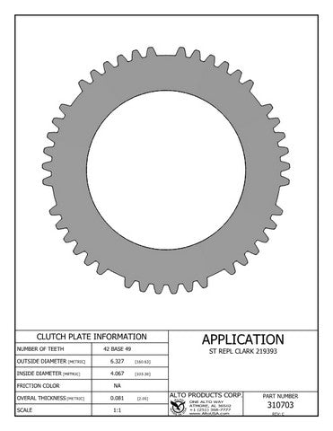 Steel Alto Products 310703