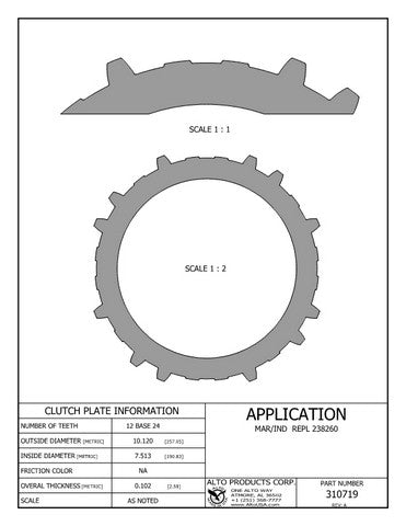Steel Alto Products 310719