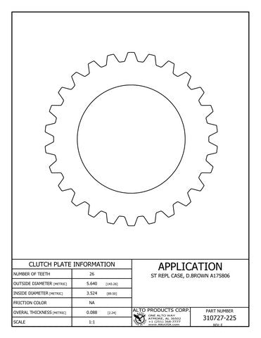 Steel Alto Products 310727-225