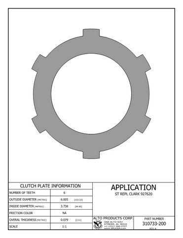 Steel Alto Products 310733-200