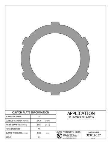 Steel Alto Products 313719-157