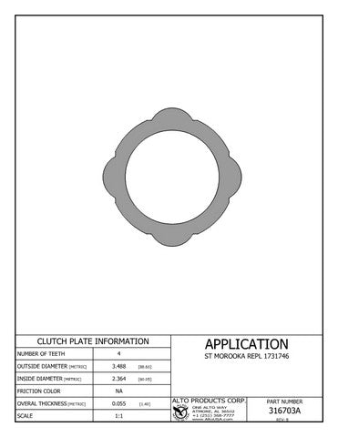 Steel Alto Products 316703A