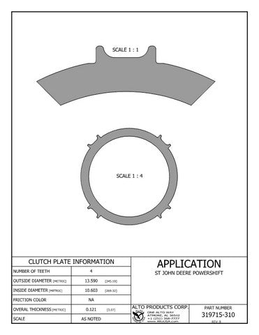 Steel Alto Products 319715-310