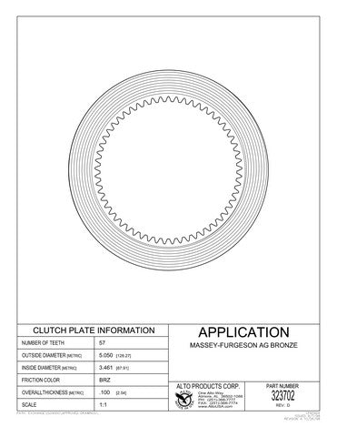 Friction Alto Products 323702