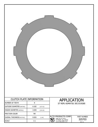 Steel Alto Products 325703