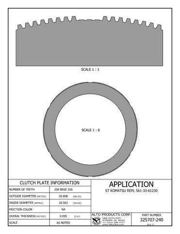 Steel Alto Products 325707-240