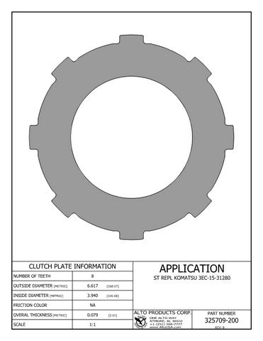 Steel Alto Products 325709-200
