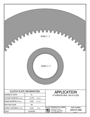 Steel Alto Products 325713-260