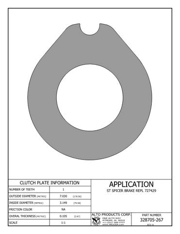 Steel Alto Products 328705-267