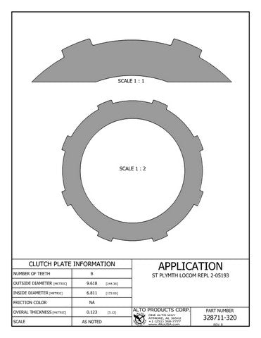 Steel Alto Products 328711-320