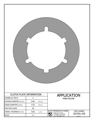 Steel Alto Products 331701-155