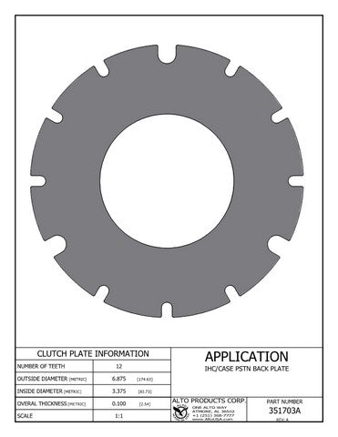 Steel Alto Products 351703A