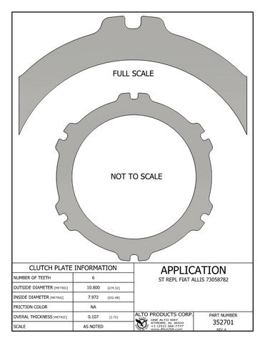 Steel Alto Products 352701