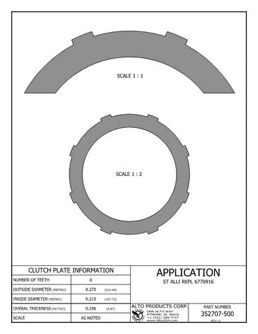 Steel Alto Products 352707-500